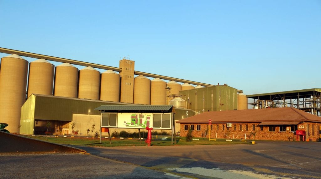 Seaboard acquired in late 2014 30% of RussellStone Protein, a soy crush operation based outside of Pretoria, South Africa.