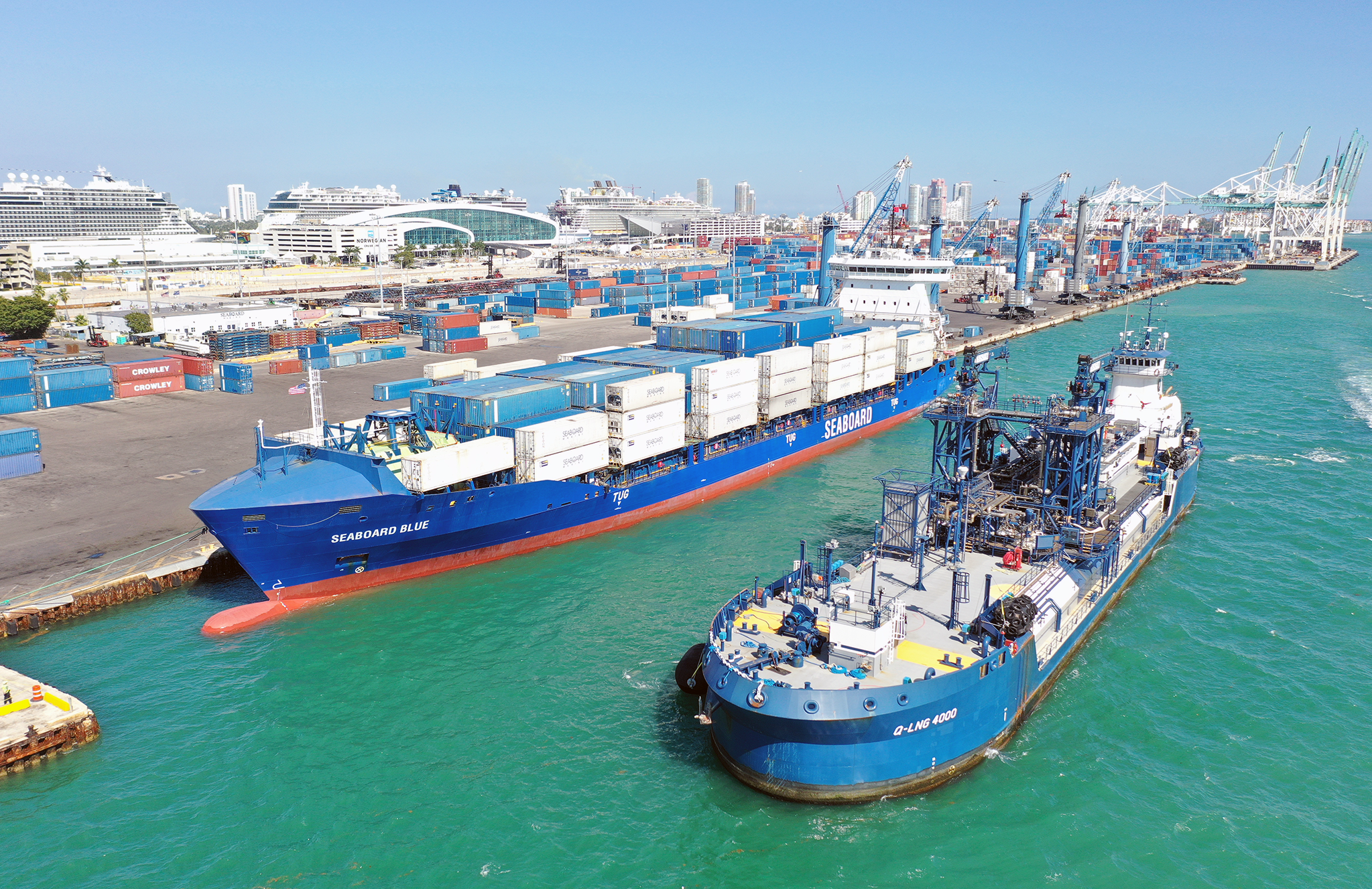 Seaboard Marine Adds First LNG Vessel to its Fleet